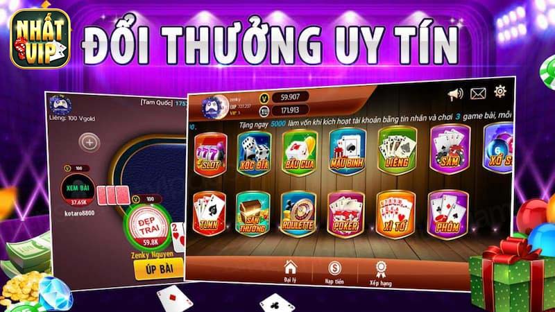 Các dạng game bài đổi thưởng phổ biến